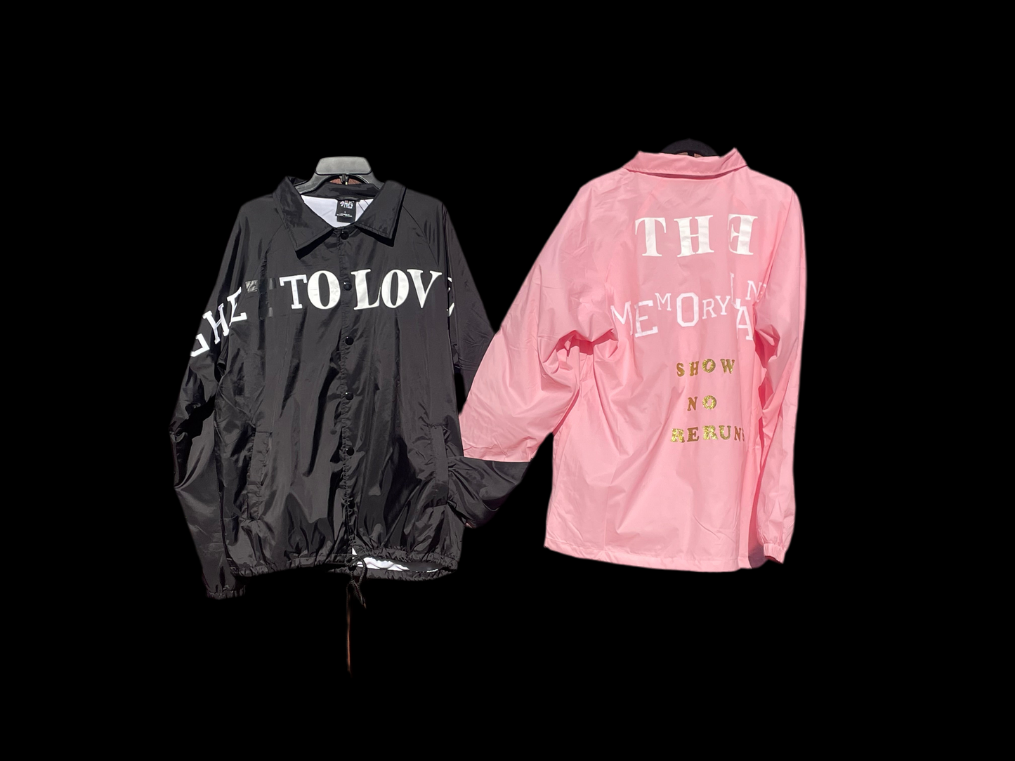 🔥 Pink Ghetto Love Coaching Jacket 🔥